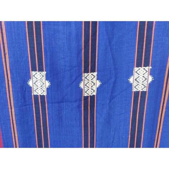 African Tribal Colorful Multi Colored Shawl or Wrap 34x72 - Picture 6 of 10